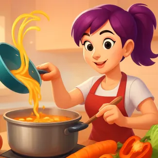 Jeux de Sara’s Cooking Class