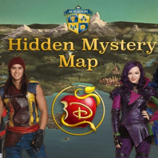 Descendants: Hidden Mystery Map Game