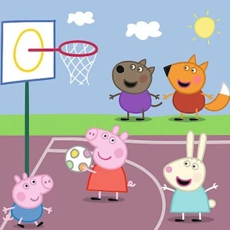 Peppa Pig Basketball Game