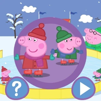 Peppa Pig: Ice Skating Game