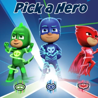 PJ Masks: Pick Up Power Up Permainan
