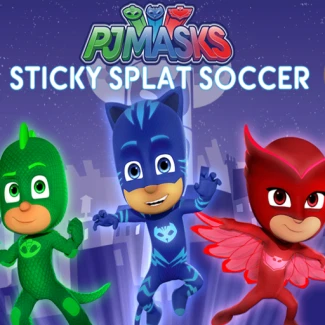 PJ Masks: Sticky Splat Soccer Permainan
